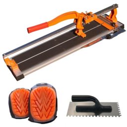 Masina de taiat gresie si faianta 60 cm cu rulmenti, set profesional Richmann Exclusive
