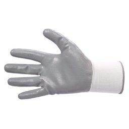 Manusi nitril pentru atelier auto XL, poliester, TRITON NITRILNE Beorol