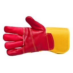 Manusi de lucru din piele extra strong KERBER, Beorol, pentru constructii
