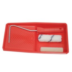 Set vopsit pentru lacuit Artool, cu 2 role velur si bait, 10 cm
