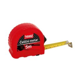 Ruleta de masurat 5 m Beorol cu carcasa ergonomica si blocare