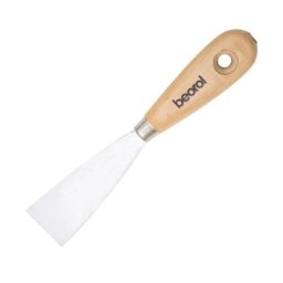 Spaclu profesional pentru zugravit Beorol, 40 mm, otel si maner din lemn