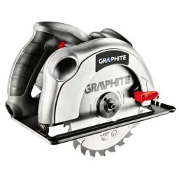 Fierastrau circular de mana Graphite 1200W, disc 185x20 mm