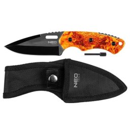 Cutit tactic Survival NEO 20 cm cu teaca din nylon si amnar