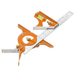 Instrument multifunctional pentru masurat unghiuri NEO, 30 cm, inox