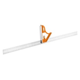 Liniar multifunctional pentru masurat unghiuri NEO, otel inoxidabil, 60 cm