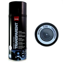 Lac spray acrilic transparent mat Beorol, 400 ml, pentru metal si lemn
