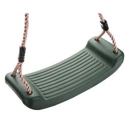 Leagan pentru copii din plastic verde, 43 cm, max. 70 kg, Leq Abella