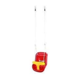 Leagan pentru copii din plastic cu bariera de protectie, max. 30 kg