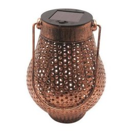 Lampa solara de gradina cu efect cupru, 1 LED, 11x17 cm