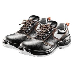Pantofi de lucru din piele S1P SRA, marimea 45, cu bombeu metalic NEO