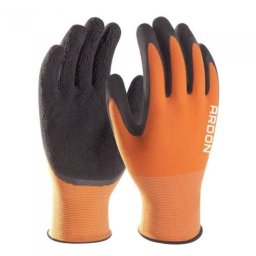 Manusi de protectie PETRAX din latex si poliester, marimea L, Ardon