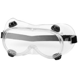 Ochelari de protectie cu valve Richmann, transparenti, marime universala