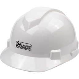 Casca de protectie HDPE alba cu reglaj în 4 puncte Richmann Exclusive
