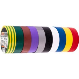 Banda izolatoare color 10 m x 19 mm, rezistenta, Richmann Exclusive