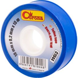 Banda teflon pentru etansare filet 19 mm x 0,2 mm x 15 m Richmann