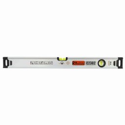 Nivela din aluminiu 60 cm cu 2 bule si husa, Richmann Exclusive