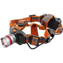 Lanterna frontala cu zoom LED CREE 3W, 160 lm, unghi reglabil, Richmann
