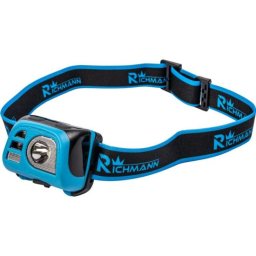 Lanterna frontala cu acumulator 5W, 5 LED si 8 moduri, Richmann