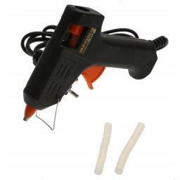 Pistol de lipit cu silicon 8 mm, 10 W, pentru hobby si decoratiuni, Drel