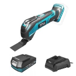 Multifunctional oscilant 18V Dedra cu acumulator 2Ah si încarcator