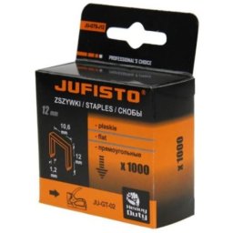 Capse tip G 12 mm Jufisto, 1000 buc pentru lemn, tapiterie si linoleum