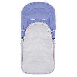 Sac de dormit pentru bebelusi Springos, impermeabil, gri-albastru, 90 cm
