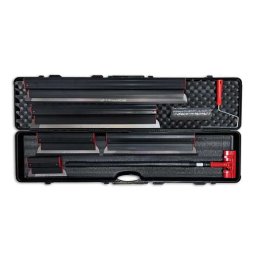 Set 5 gletiere profesionale inox 0,3 mm cu maner telescopic si geanta Olejnik