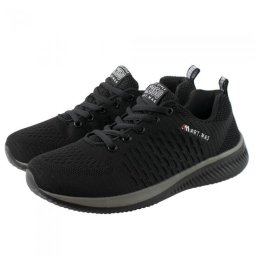 Pantofi casual negri din textil cu talpa EVA, marimea 41, ART.MAS
