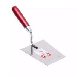 Mistrie inox trapez lata 18 cm cu maner din lemn, Olejnik