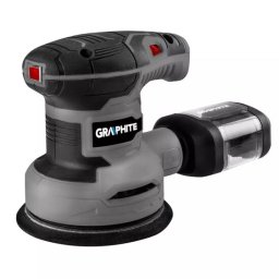 Masina de slefuit excentrica Graphite 300 W, disc 125 mm, aspirare praf