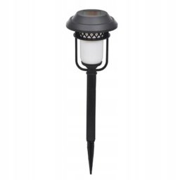 Lampa solara pentru gradina Jumi, 1 LED, 35 cm, neagra, cu tarus