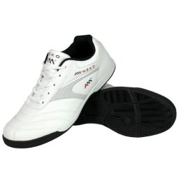 Pantofi casual albi Neko, piele ecologica si talpa TPR, marimea 41