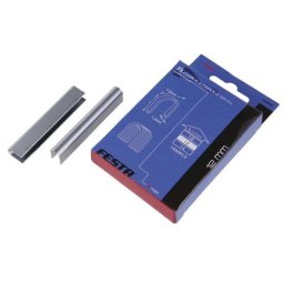 Capse tip U 12 mm pentru cabluri, set 1000 bucati, Strend Pro