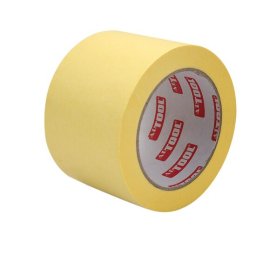 Banda de acoperire galbena 75 mm x 50 m Artool pentru mascare si protectie