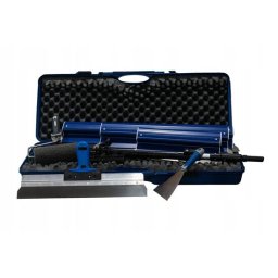 Set 3 gletiere profesionale inox Ergolite 40, 60, 80 cm cu maner telescopic