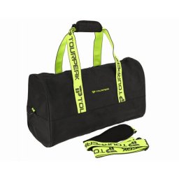 Geanta turistica Tourpeak 29 L cu 3 compartimente, negru, 47x27x22 cm