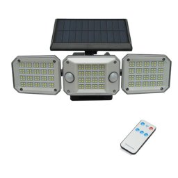 Lampa solara de perete cu panou extern, 2000 mAh, IP65, Breckner Germany