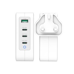 Incarcator J5Create 130W GAN USB-C 4-PORT UK Alb