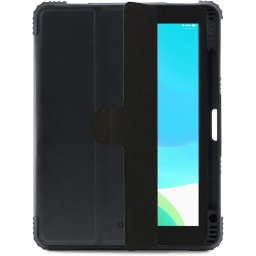 Dicota Tablet Folio iPad 10.9" -11", Negru, Afișajul se aprinde și se oprește automat la deschiderea și închiderea carcasei.