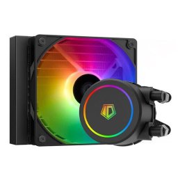 Cooler procesor cu lichid ID-Cooling FX120 negru iluminare aRGB 1x 120mm