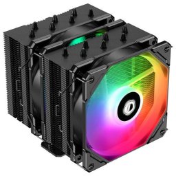 Cooler procesor ID-Cooling SE-207-XT negru aRGB LED, 2x 120mm