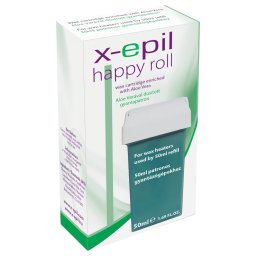 X-Epil Happy Roll - cartuș epilare cu ceară - aloe vera - 50ml