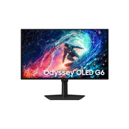 Monitor OLED Gaming Samsung Odyssey G6 G61SH, 27" QHD, 240Hz, 0.03ms, Negru