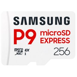 Card memorie Samsung Micro SDXC MB-MK256T/WW P9 Express U3 V30, 256GB, Clasa 10