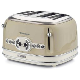 ARIETE 156.BG Vintage 4 felii prăjitor 1600 W bej