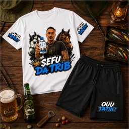 Compleu Personalizat , zsEFU DA TRIB, , Tricou E i Pantaloni Scurti