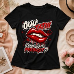 Tricou Dama Personalizat , zOuu Tatii! De unde vii aE a Prabusit?,