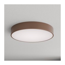BRILAGI - Plafonieră pentru baie cu senzor CLARE, 4x soclu E27 (max. 24 W), 230 V, diametru 50 cm, maro, IP54
