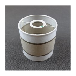Abajur de rezervă pentru lustra CATTLEYA E27 alb/maro